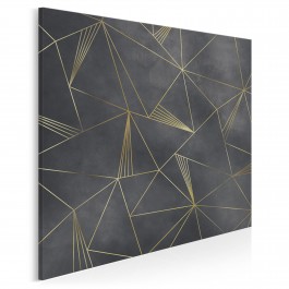 Mikrokosmos - nowoczesny obraz do salonu - 80x80 cm