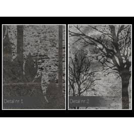 Wilcze echo - nowoczesny obraz do sypialni - 120x80 cm Wilcze echo - nowoczesny obraz do sypialni - 120x80 cm