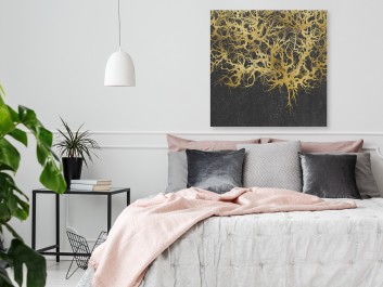 Od iluzji do immersji - nowoczesny obraz na płótnie - 80x80 cm