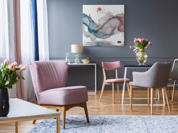 Skarbiec baśni - nowoczesny obraz na płótnie - 80x80 cm Skarbiec baśni - nowoczesny obraz na płótnie - 80x80 cm