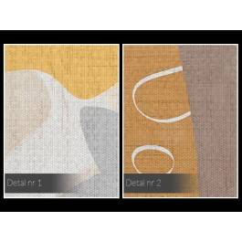 Żyrafa u fotografa - nowoczesny obraz na płótnie - 120x80 cm