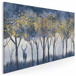 Królewskie poroże - nowoczesny obraz na płótnie