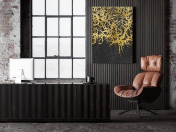 Od iluzji do immersji - nowoczesny obraz na płótnie - 50x70 cm