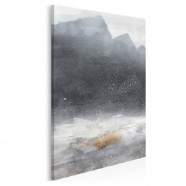 W objęciach chłodu  - nowoczesny obraz na płótnie - 50x70 cm