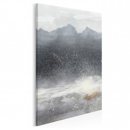 W objęciach chłodu  - nowoczesny obraz na płótnie - wariant 2 - 50x70 cm