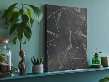 Mikrokosmos - nowoczesny obraz do salonu - 50x70 cm Mikrokosmos - nowoczesny obraz do salonu - 50x70 cm