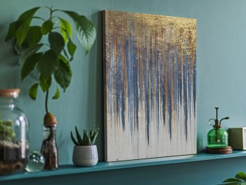 Bajońska fortuna - nowoczesny obraz do sypialni - 50x70 cm