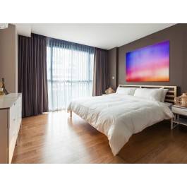 Interferencja - nowoczesny obraz na płótnie - 120x80 cm