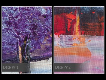 Leśny skansen - nowoczesny obraz na płótnie - 50x70 cm