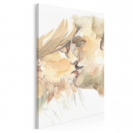 Przyjaźń czy kochanie? - nowoczesny obraz na płótnie