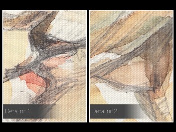 Przyjaźń czy kochanie? - nowoczesny obraz na płótnie