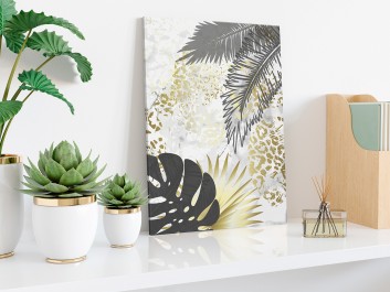 Tahiti - nowoczesny obraz na płótnie - 50x70 cm Tahiti - nowoczesny obraz na płótnie - 50x70 cm