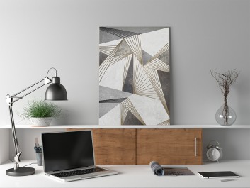 Dysproporcja - nowoczesny obraz na płótnie -50x70 cm Dysproporcja - nowoczesny obraz na płótnie -50x70 cm