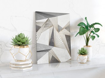 Dysproporcja - nowoczesny obraz na płótnie -50x70 cm Dysproporcja - nowoczesny obraz na płótnie -50x70 cm