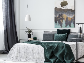 O dali z oddali - nowoczesny obraz na płótnie - 50x70 cm