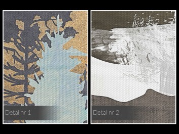 O dali z oddali - nowoczesny obraz na płótnie - 50x70 cm