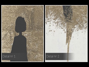 Znajomi nieznajomi - nowoczesny obraz na płótnie - 50x70 cm Znajomi nieznajomi - nowoczesny obraz na płótnie - 50x70 cm