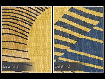 Antymateria - nowoczesny obraz na płótnie - 50x70 cm