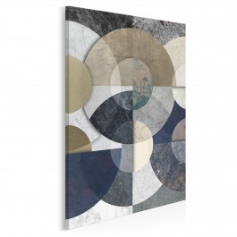 Hologram - nowoczesny obraz na płótnie - 50x70 cm