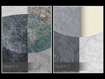 Hologram - nowoczesny obraz na płótnie - 50x70 cm