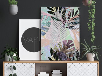 Copacabana - nowoczesny obraz na płótnie - 50x70 cm