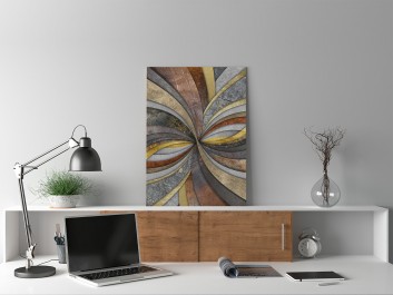 Odchłań wskrzeszenia - nowoczesny obraz na płótnie - 50x70 cm