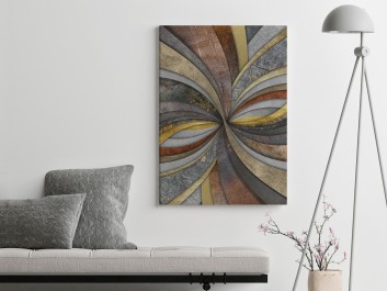 Odchłań wskrzeszenia - nowoczesny obraz na płótnie - 50x70 cm