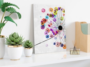 Podmuch radości - nowoczesny obraz na płótnie - 50x70 cm Podmuch radości - nowoczesny obraz na płótnie - 50x70 cm