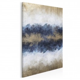 Sztorm - nowoczesny obraz na płótnie - 50x70 cm