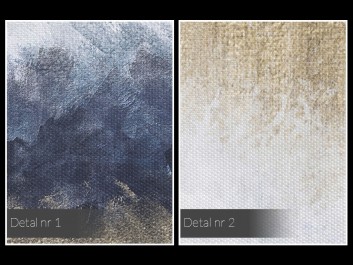 Sztorm - nowoczesny obraz na płótnie - 50x70 cm