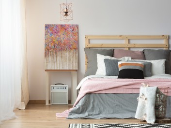 Ambiwalencja uczuć - nowoczesny obraz na płótnie - 50x70 cm