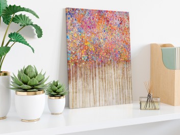 Ambiwalencja uczuć - nowoczesny obraz na płótnie - 50x70 cm