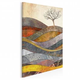 Wzgórze cudów - nowoczesny obraz na płótnie - 50x70 cm Wzgórze cudów - nowoczesny obraz na płótnie - 50x70 cm