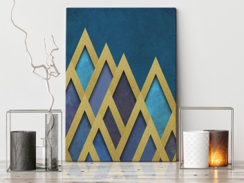Skarbce faraonów - nowoczesny obraz na płótnie - 50x70 cm Skarbce faraonów - nowoczesny obraz na płótnie - 50x70 cm