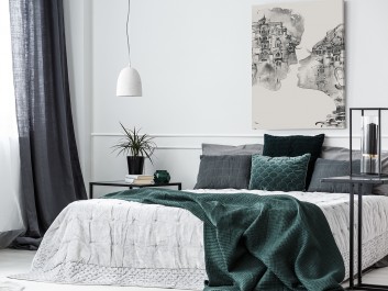 Kochankowie z Werony - nowoczesny obraz na płótnie - 50x70 cm