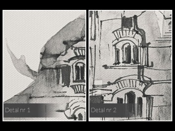 Kochankowie z Werony - nowoczesny obraz na płótnie - 50x70 cm