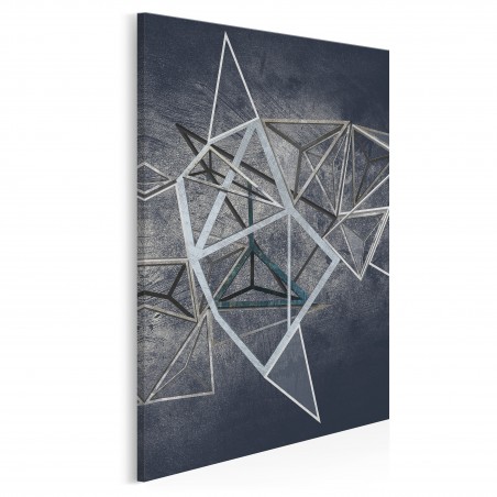 Głębia niebytu - nowoczesny obraz na płótnie - 50x70 cm