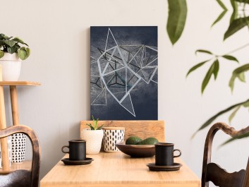 Głębia niebytu - nowoczesny obraz na płótnie - 50x70 cm Głębia niebytu - nowoczesny obraz na płótnie - 50x70 cm
