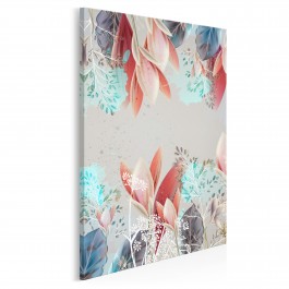 Zaczarowany ogród - nowoczesny obraz do sypialni - 50x70 cm