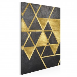 Szlachetny blask - nowoczesny obraz na płótnie - 50x70 cm