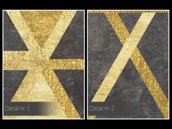 Szlachetny blask - nowoczesny obraz na płótnie - 50x70 cm