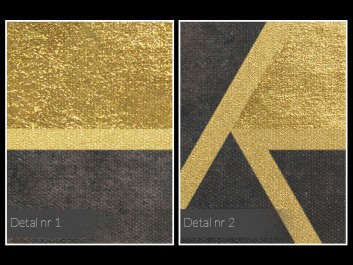 Szlachetny blask - nowoczesny obraz na płótnie - wariant 2 -50x70 cm