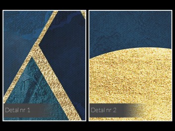 Egipskie noce - nowoczesny obraz na płótnie - 50x70 cm