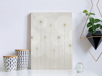 Magiczna aura - nowoczesny obraz na płótnie - 50x70 cm