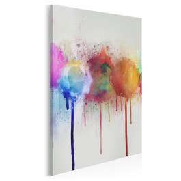 Absorpcja - nowoczesny obraz na płótnie - 50x70 cm