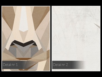 Jeleń szlachetny - nowoczesny obraz na płótnie - 50x70 cm