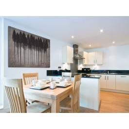 Wrota tajemnic - nowoczesny obraz na płótnie - 120x80 cm