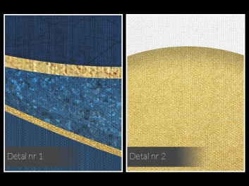 Atramentowe ukojenie - nowoczesny obraz do sypialni - 50x70 cm