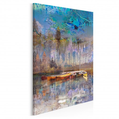 Tchnienie wolności - nowoczesny obraz na płótnie - 50x70 cm