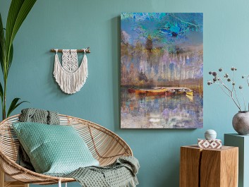 Tchnienie wolności - nowoczesny obraz na płótnie - 50x70 cm Tchnienie wolności - nowoczesny obraz na płótnie - 50x70 cm